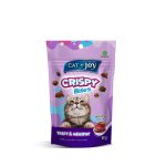 [ยกกล่อง] CAT n joy Crispy Bites (60g x8) ขนมแมวกรุบกรอบ แคทเอ็นจอย บำรุงขน มีสูตรลูกแมว รสทูน่า แซลมอน ซีฟู้ด - Image 4