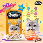 [โหล 12 ซอง][Set อาหารเปียกแมวโต เจลลี่] รีกาลอส Regalos พรีเมียม HumanGrade ไม่เติมเกลือ โดยนอติลุส - Image 4