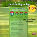 Dog n Joy อาหารสุนัข สูตรสุนัขทำหมัน รสแซลมอน 1.5kg โปรตีนสูง ช่วยคุมน้ำหนัก เผาผลาญดี บำรุงขน - Image 4