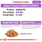 Royal Canin Sterilised Pouch 12 ซอง (โรยัล คานิน) อาหารเปียกสำหรับแมวโตทำหมัน อายุ 1 ปีขึ้นไป - Image 5