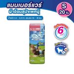 Unicharm Pet Mannerwear แมนเนอร์แวร์ ผ้าอ้อมสุนัข แพ็คกลาง เพศผู้และเพศเมีย ไซส์ SSS-L แพมเพิสหมา - Image 7