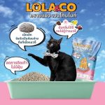 Lola&Co ทรายแมวเบนโทไนท์ จับตัวไว ไร้ฝุ่น ยับยั้งแบคทีเรีย ขนาด 10 L - Image 3