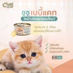 ChooChoo Baby Cat ชูชู อาหารเสริมซุปบำรุงสูตรลูกแมว1กระป๋อง 80 กรัม อาหารลูกแมว นมลูกแมว (เหมาะกับลูกแมว1-3เดือน) - Image 6