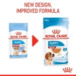 Royal Canin Medium Puppy Gravy (โรยัล คานิน) อาหารเปียกแบบซอง สำหรับลูกสุนัขพันธุ์กลาง อายุ 2-12 เดือน - Image 2