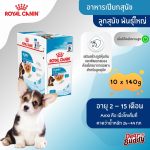 Royal Canin Maxi Puppy Gravy 10 ซอง (โรยัล คานิน) อาหารเปียกแบบซอง สำหรับลูกสุนัขพันธุ์ใหญ่ อายุ 2-15 เดือน