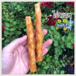 ขนมสุนัข ไก่พันครันชี่ 400 กรัม ครันชี่ขัดฟันพันด้วยไก่อบแห้งหอมๆ ขนมขัดฟันสุนัขที่มีประโยชน์ ขนมหมา ขนมสุนัข - Image 3