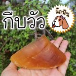 กีบวัว 200 กรัม ขนมสุนัข ขัดฟัน ขัดฟันสำหรับสุนัข ขนมขัดฟันจากธรรมชาติ