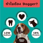 อาหารสุนัข Dogger 1 กิโลกรัม ด็อกเกอร์ โปรตีนมากกว่า 18% ขับถ่ายเป็นก้อน ลดกลิ่นอึและกลิ่นฉี่ ควบคุมโซเดียม - Image 3