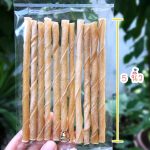 หนังเกลียวธรรมชาติ 50 กรัม ขนมขัดฟันสุนัข ขนมสุนัข ขัดฟันสุนัข ขัดฟันหมา ของเล่นสุนัข ของเล่นหมา ขนมหมา ขนมสำหรับสุนัข - Image 2