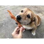 ไก่โรยงา 400 กรัม ขนมสุนัข สันในไก่อบแห้ง ไก่อบแห้งขนมสุนัข ขนมขบเคี้ยวสำหรับสุนัข สันในไก่อบแห้งสุนัข ขนมน้องหมา - Image 3