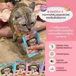 (โปร 12 แถม 2 ซอง) ยกกล่อง 12 ซอง Cattie Paws Rich ผลิตภัณฑ์อาหารเปียกสำหรับน้องแมว - Image 3