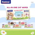 ทิชชู่เปียก kanimal Pet Wipes เช็ดทำความสะอาดสัตว์เลี้ยง ผ้าเปียก สะอาด อ่อนโยน ไม่ระคายเคือง จำนวน 80 แผ่น - Image 5