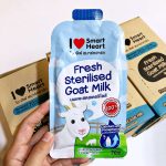 นมแพะสดสเตอริไลส์ SmartHeart 1 ซอง เสริมแคลเซียมและฟอสฟอรัส 70 ml ซองใหญ่ - Image 2