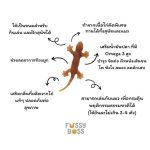 Fussy Boss ฟัสซี่บอส ขนมไก่นิ่มรูปจิ้งจก ทานได้ทั้งแมวและสุนัข ไก่รูปจิ้งจก ขนมแมว ขนมสุนัข - Image 3