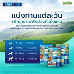 Jerhigh Den-t stick เจอร์ไฮ เดน-ที สติ๊กขนมขัดฟันสุนัข 60 กรัม - Image 6