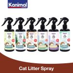Kanimal Cat Litter Spray สเปรย์หอมกำจัดกลิ่น สเปรย์ทรายแมว สารสกัดจากชาเขียว กำจัดแบคทีเรีย สำหรับทรายแมวทุกชนิด 300 ml. - Image 2