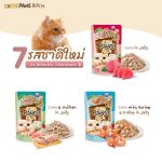 (โปร 12 แถม 2 ซอง) ยกกล่อง 12 ซอง Cattie Paws Rich ผลิตภัณฑ์อาหารเปียกสำหรับน้องแมว - Image 6