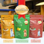 SmartHeart Treats ขนมสุนัข 100 กรัม รสไก่ย่าง เนื้อย่าง ผักและผลไม้ และแกะ