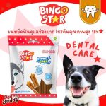Bingo Star Dental care  ขนมขัดฟัน น้ำหนัก 520 กรัม แพ็กสุดคุ้ม 14 วัน แทะได้ทุกวันไม่เบื่อ! ขนมขัดฟันสุนัข ขนมสุนัข