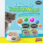 [แบ่งซอง][อาหารเปียกแมวโต เกรวี่] รีกาลอส Regalos พรีเมียม HumanGrade ไม่เติมเกลือ โดยนอติลุส 70g - Image 3