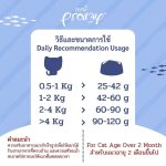 [12 ซอง] Pramy พรามี่ อาหารเปียกแมว ไม่เค็ม สูตรลูกแมว แมวโต แมวสูงวัย ขนาด 70g*12ซอง - Image 9