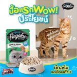 [แบ่งซอง][อาหารเปียกแมวโต เกรวี่] รีกาลอส Regalos พรีเมียม HumanGrade ไม่เติมเกลือ โดยนอติลุส 70g - Image 4