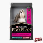 Pro Plan (โปรแพลน) อาหารสุนัขพันธุ์เล็ก สูตรแพ้ง่าย บำรุงผิวหนังและขน สูตรปลาแซลมอน 2.5kg Sensitive Skin & Stomach - Image 2