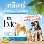 Petme lyte เกลือแร่ผสมวิตามินรสตับ ทดแทนการขาดน้ำ จากท้องเสีย อากาศร้อน ออกกำลังกาย มีพรีไบโอติก เกลือแร่แมว