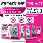 FRONTLINE TRI-ACT สำหรับสุนัข หยดตรงจุด หยุด ยุง เห็บ หมัด ฟรอนท์ไลน์ ไตร-แอ็ค