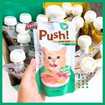 Push! อาหารเปียกแมว 100 g  Complete&Balance ซองบีบ ✨ Vitaminในทุกซอง เนื้อมูสนุ่ม สูตรใหม่ - Image 2
