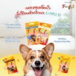 FunFeD ฟัน-เฟ็ด ขนมช่วยป้อนยา โปรตีนต่ำ ตัวช่วยป้อนยาสัตว์เลี้ยง สำหรับสุนัข แมว ขนาด 20 กรัม - Image 9