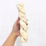 ขนมสุนัข ขนมขัดฟัน หนังเปียถัก ยาว 9 นิ้ว ขัดฟันน้องหมา ขัดฟันสุนัข - Image 2