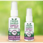 สเปรย์กันยุง Fresh Shield สำหรับคนและสัตว์เลี้ยง อ่อนโยน ปลอดภัย ไม่มีแอลกอฮอล​์ ปราศจากสาร DEET ปกป้องยาวนาน 7 ชั่งโมง - Image 4